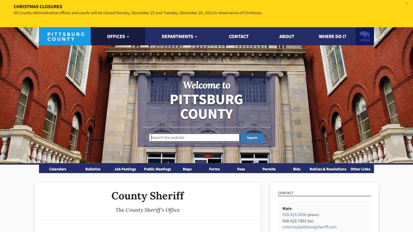 County Sheriff - OKCounties.org